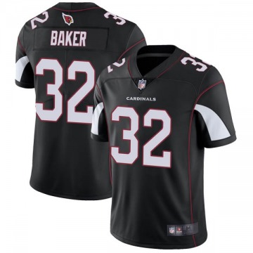 Men's Arizona Cardinals #32 Budda Baker Black Vapor Untouchable Limited Stitched Jersey